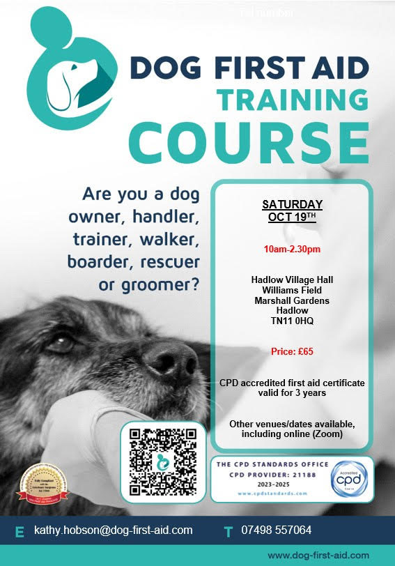 Dog First Aid Training Course