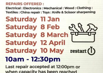 Tonbridge Repair Cafe 2025 dates