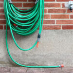 Rolled up hosepipe